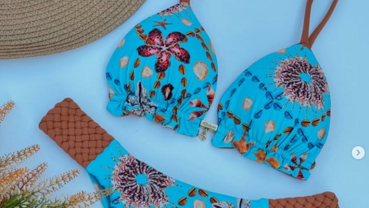 Biquíni Conjunto Trançado - Brisa do Mar