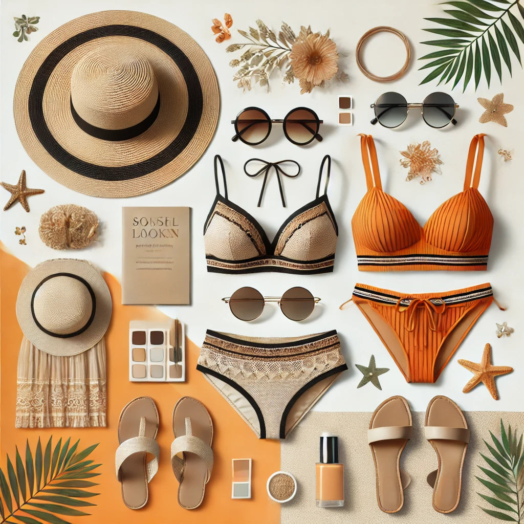 Looks monocromáticos: a nova tendência na moda praia