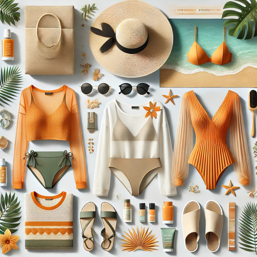 Como escolher roupas de praia que protejam do sol