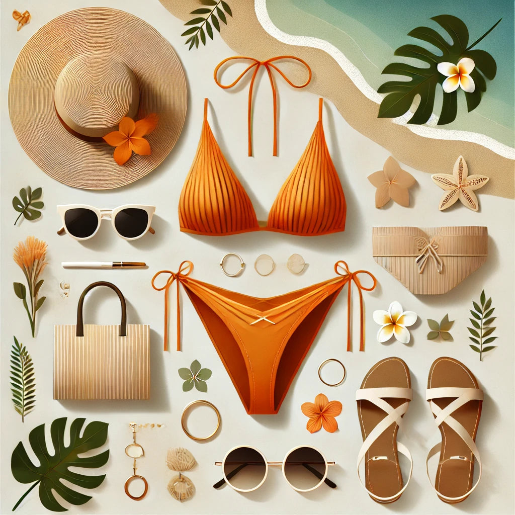 Dicas para combinar biquínis com acessórios de verão