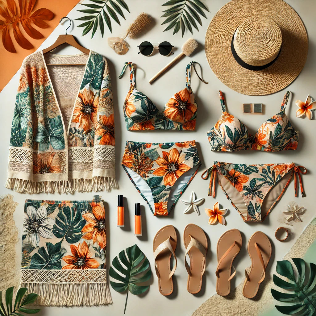 Tendências de estampas para a moda praia deste verão