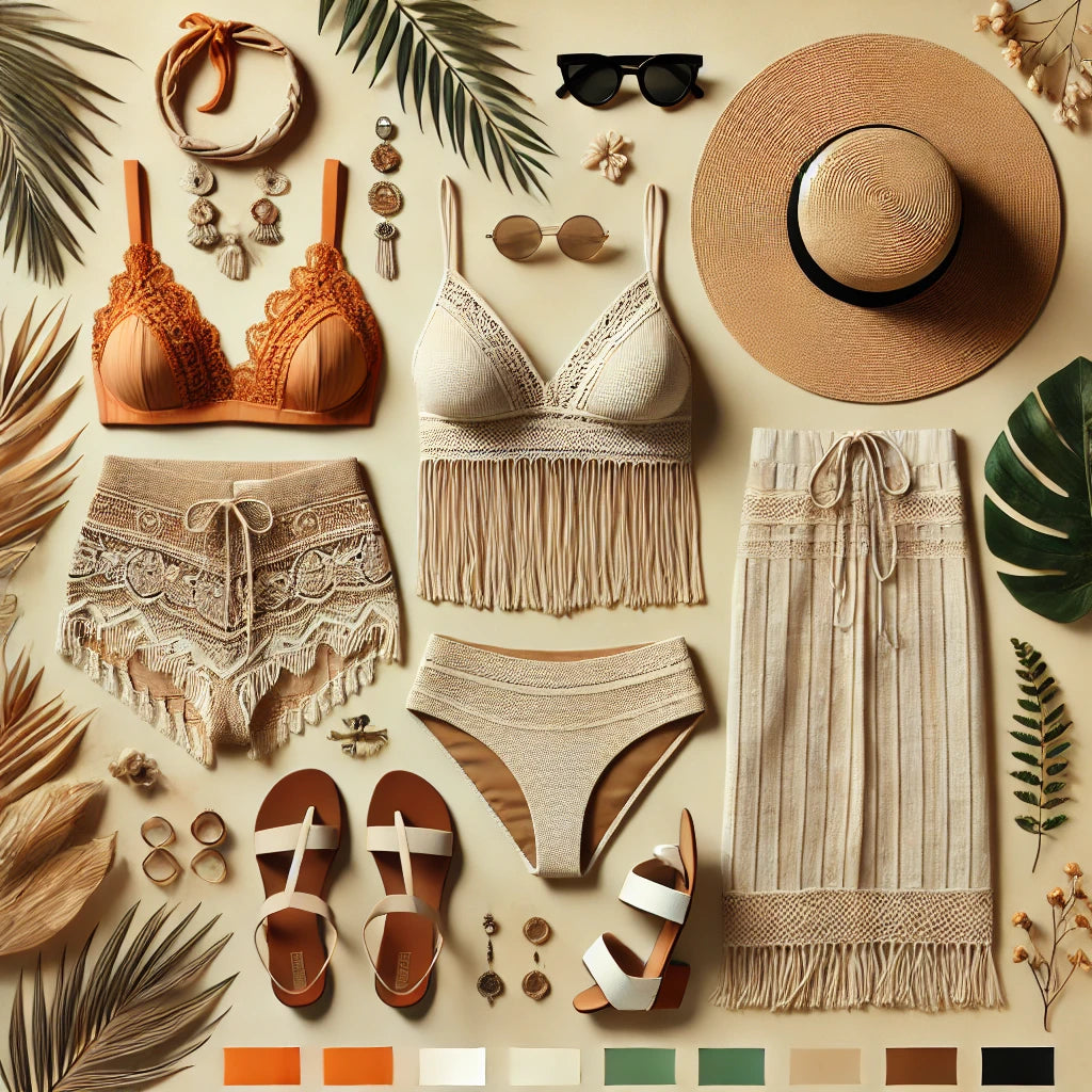 Como criar looks sofisticados e despojados para a praia