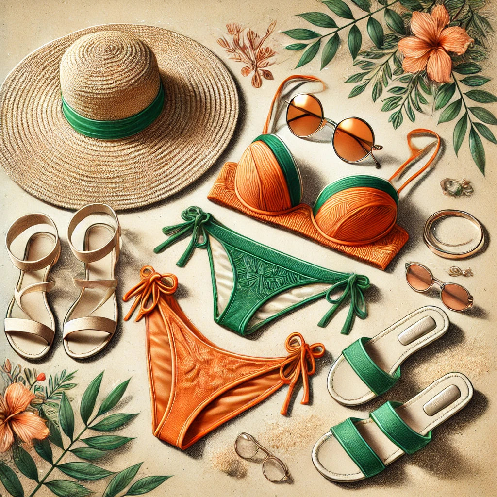 Estampas geométricas: a escolha moderna para a moda praia