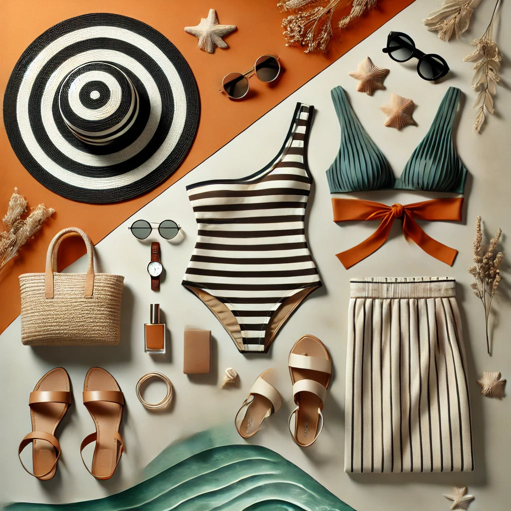 Looks Monocromáticos Inspirados na French Riviera para a Praia