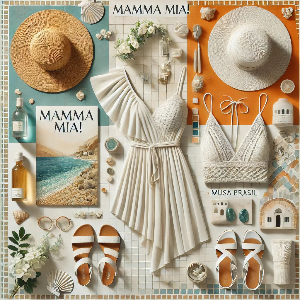 Mamma Mia!: Estilo e Alegria Inspirados nas Ilhas Gregas