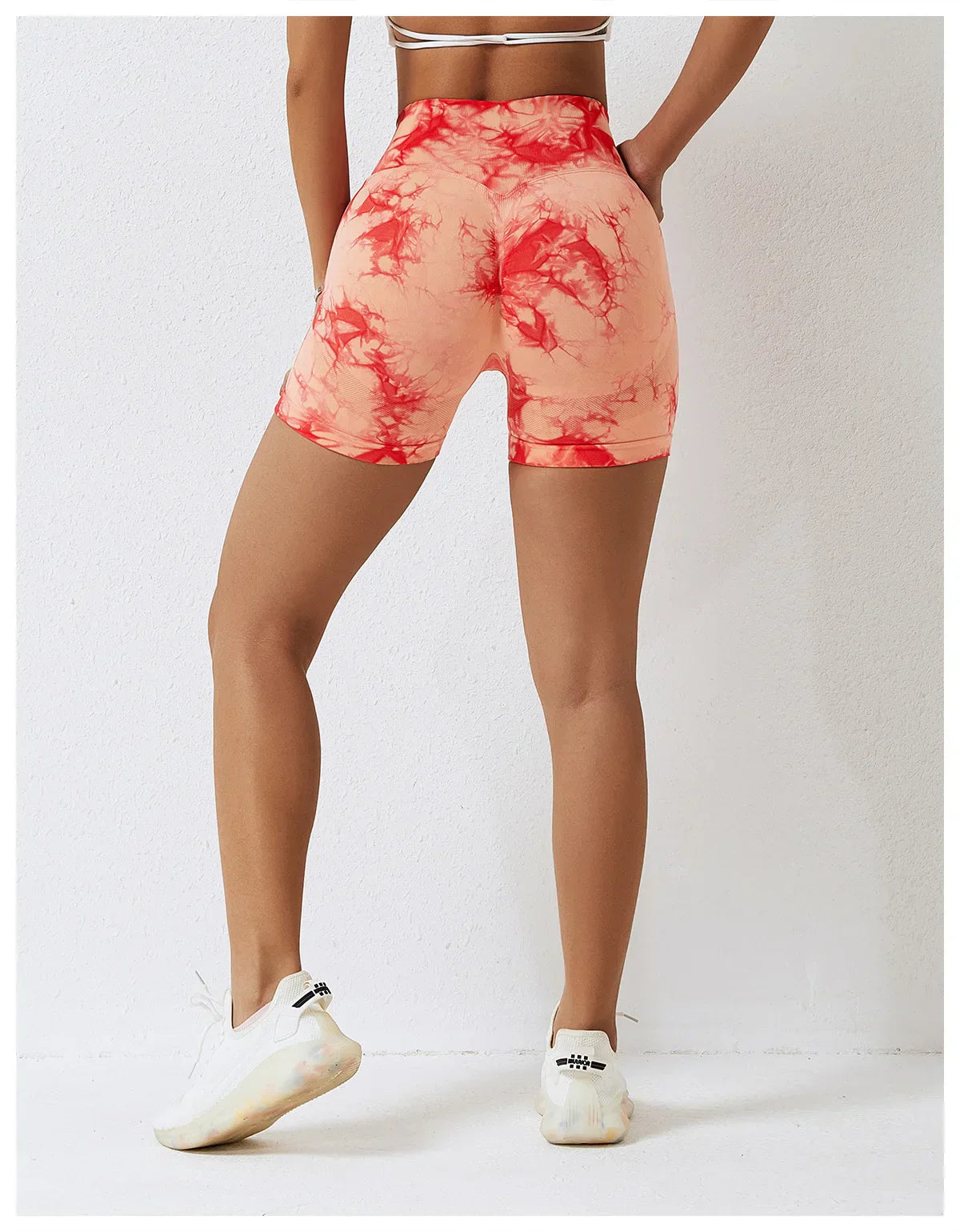 Short Legging Sem Costura - Tie Dye