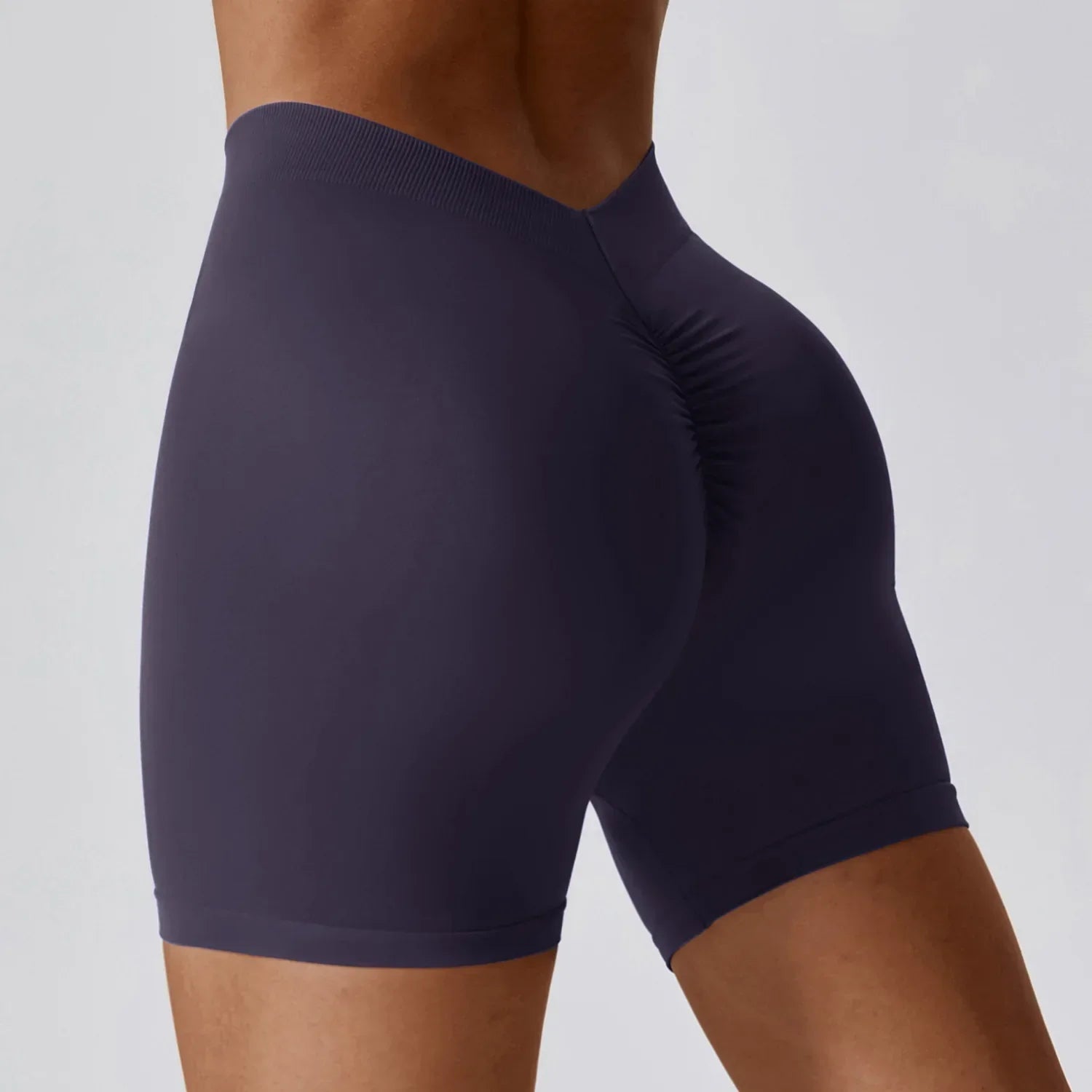 Short Legging Sem Costura com Cintura V