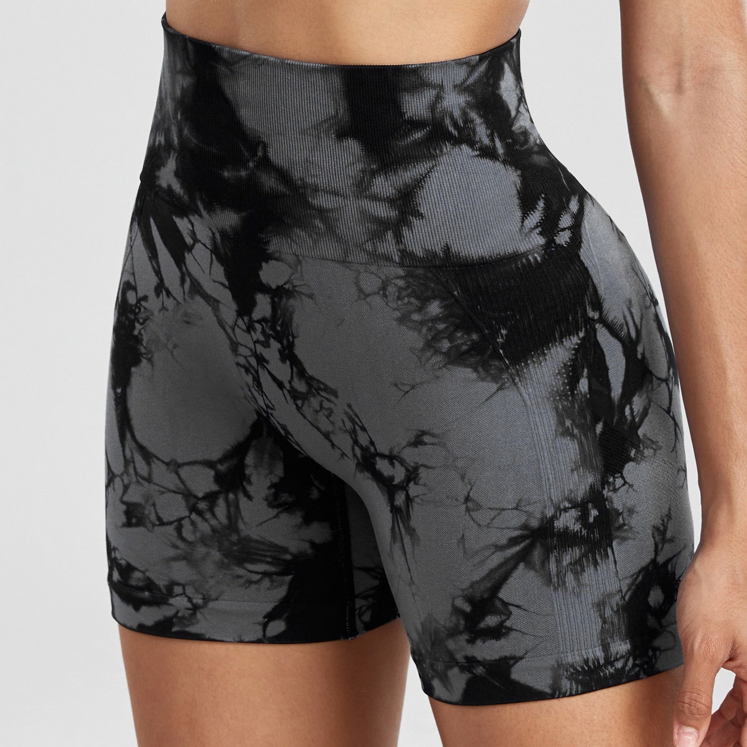 Short Legging Sem Costura - Tie Dye
