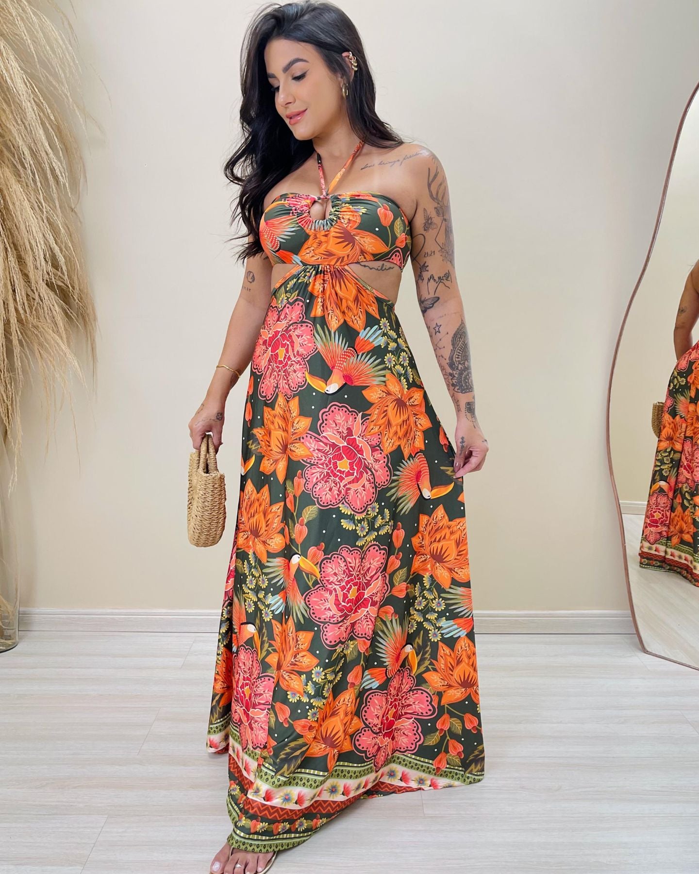 Vestido Vanessa Jardim Botanico