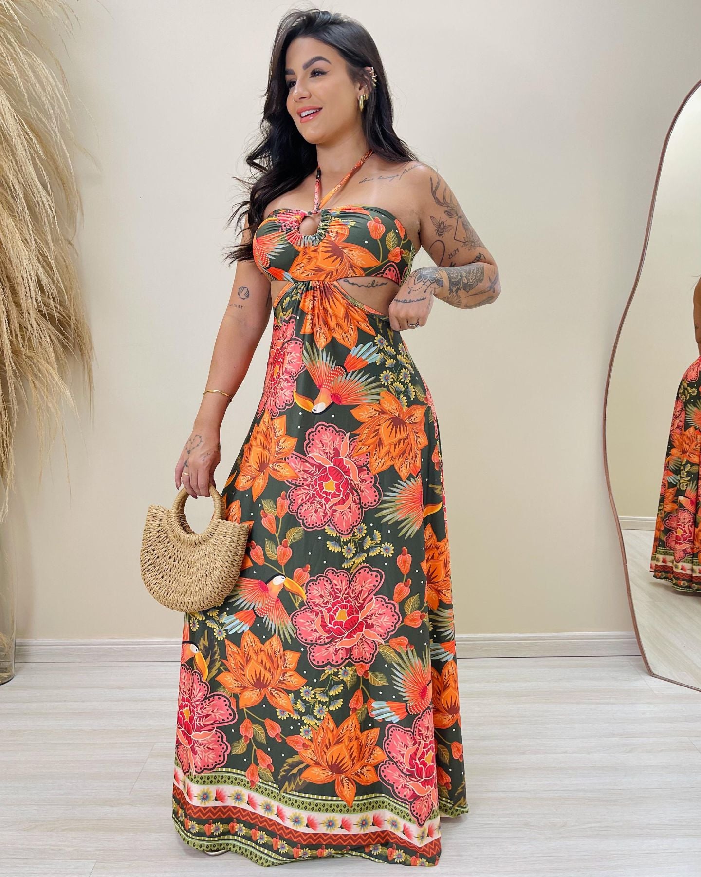 Vestido Vanessa Jardim Botanico