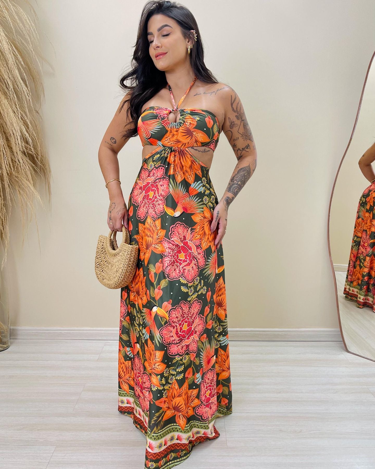 Vestido Vanessa Jardim Botanico