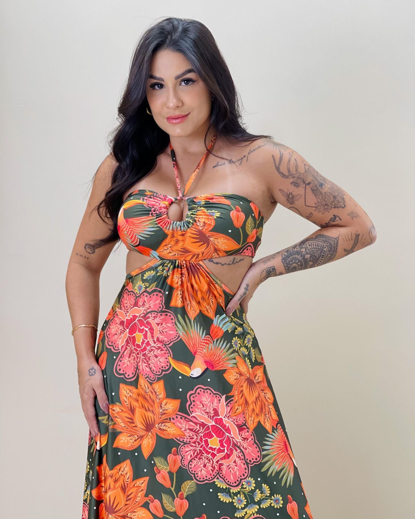 Vestido Vanessa Jardim Botanico