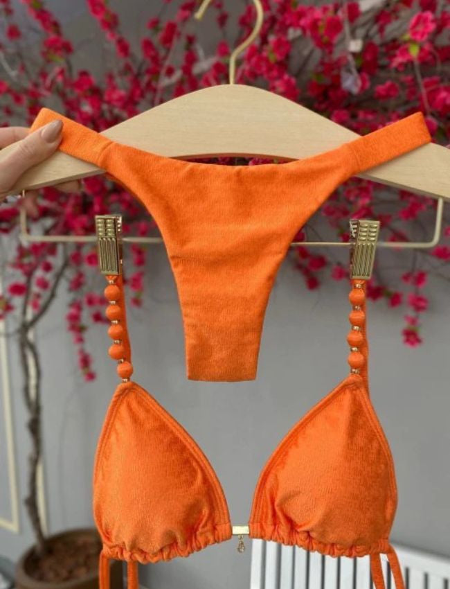 Biquíni Fita Bali - Laranja