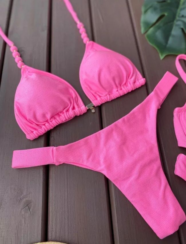 Biquíni Fita Bali - Pink