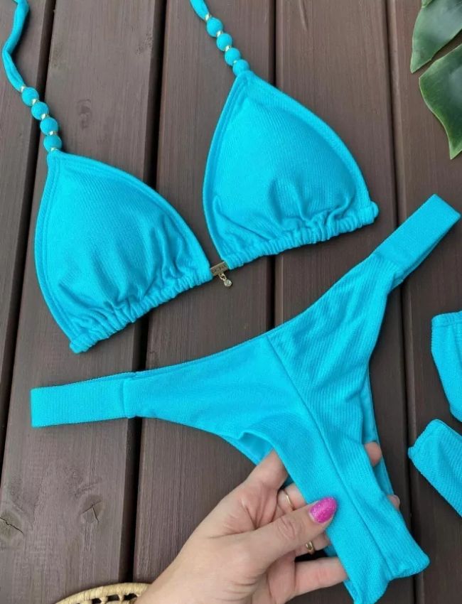 Biquíni Fita Bali - Turquesa