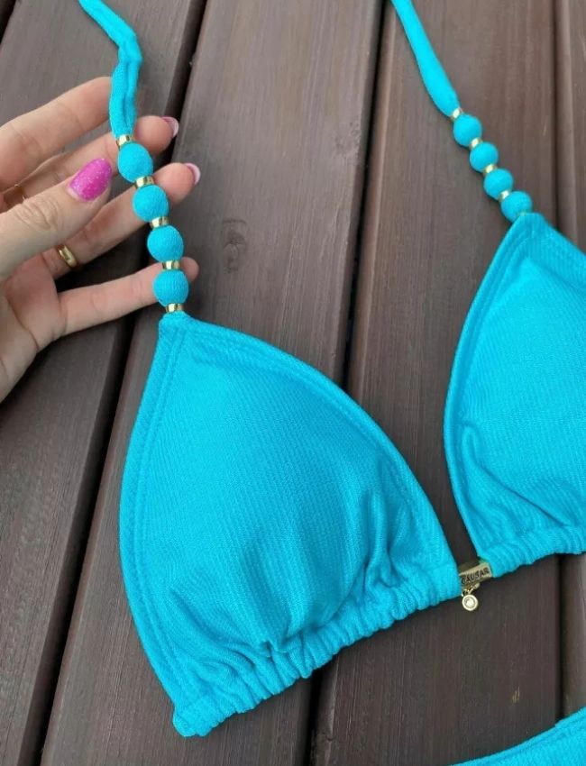 Biquíni Fita Bali - Turquesa