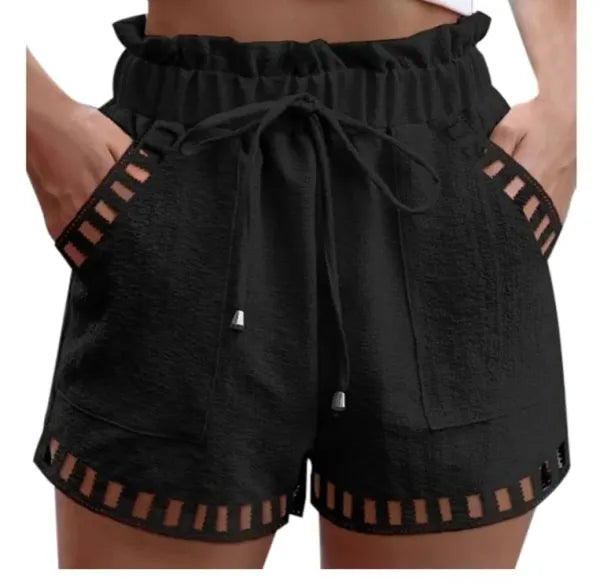 Shorts Feminino Algodão e Linho Branco | Musa Brasil