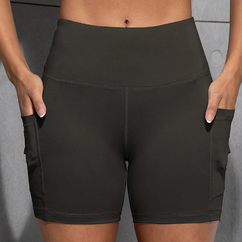 Short Legging Sem Costura - Com Bolso