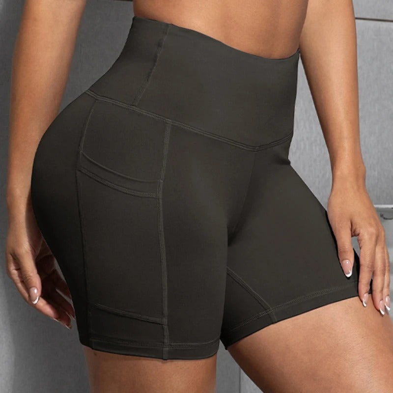 Short Legging Sem Costura - Com Bolso