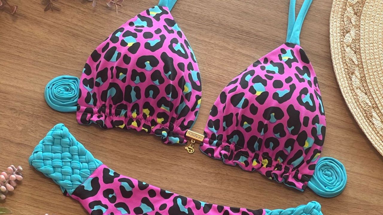 Biquíni cortininha que combina com tudo e realça qualquer look