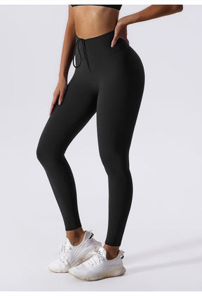 Calça Legging Soft com Cordinha - Sem Costura
