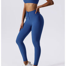 Calça Legging Soft com Cordinha - Sem Costura
