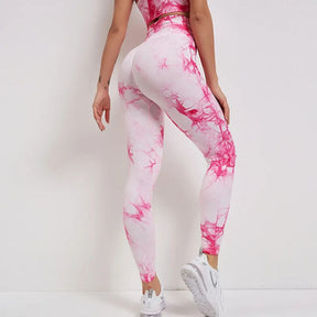 Calça Legging Tie Dye - Sem Costura
