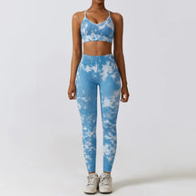 Conjunto Academia Sem Costura - Zebra