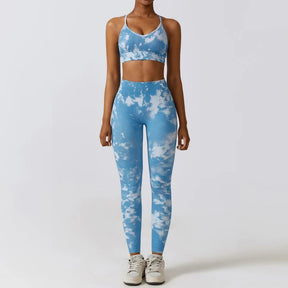 Conjunto Academia Sem Costura - Zebra