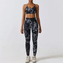 Conjunto Academia Sem Costura - Zebra