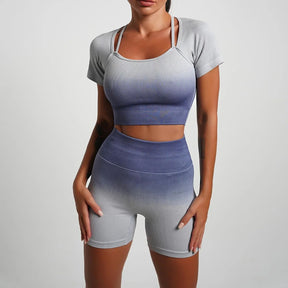 Conjunto Academia Sem Costura - Gradient