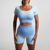 Conjunto Academia Sem Costura - Gradient