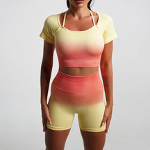 Conjunto Academia Sem Costura - Gradient