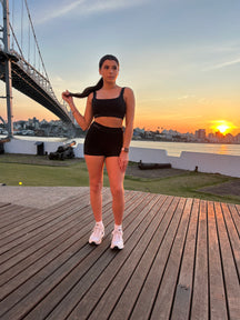 Conjunto Academia - Lyra Shorts - Musa Brasil