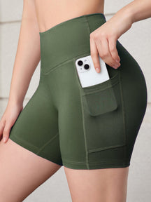 Short Legging Sem Costura - Com Bolso