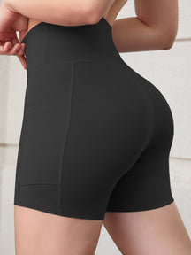Short Legging Sem Costura - Com Bolso