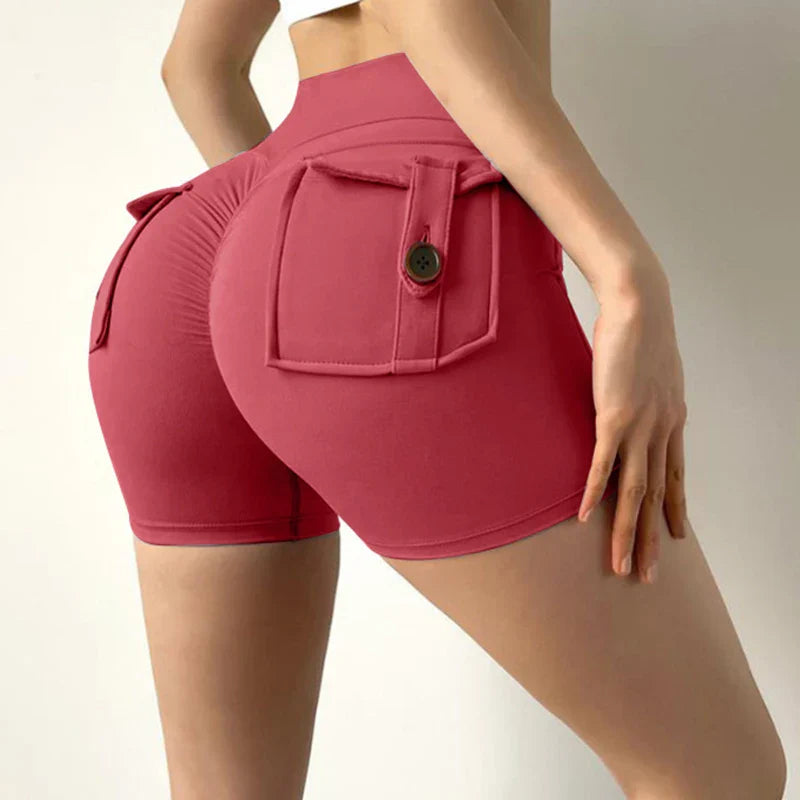 Short Legging Sem Costura - Com Bolso