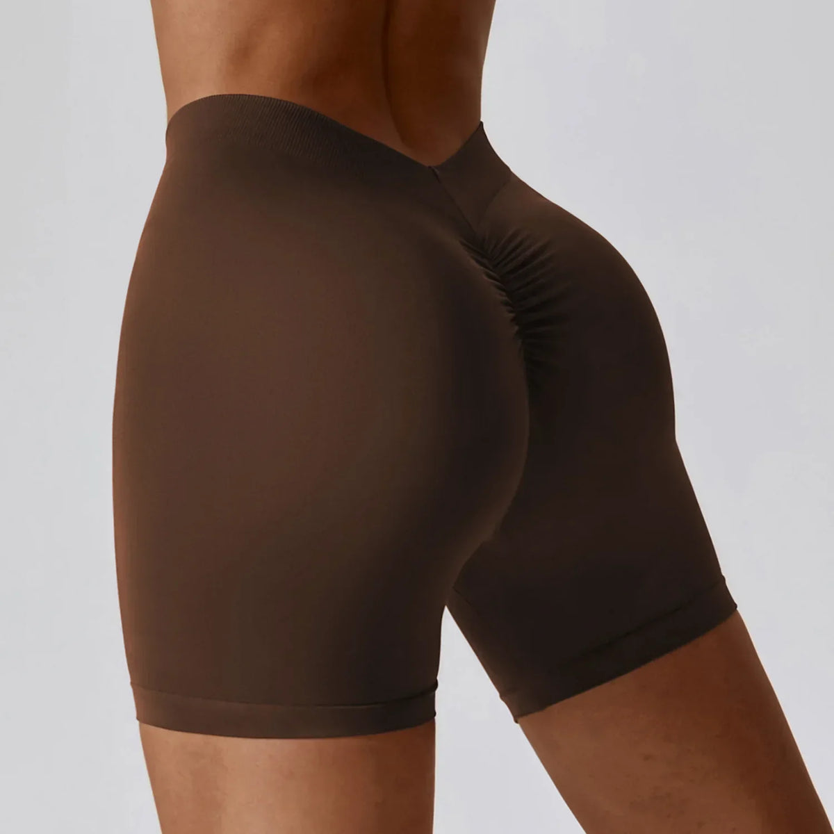 Short Legging Sem Costura com Cintura V