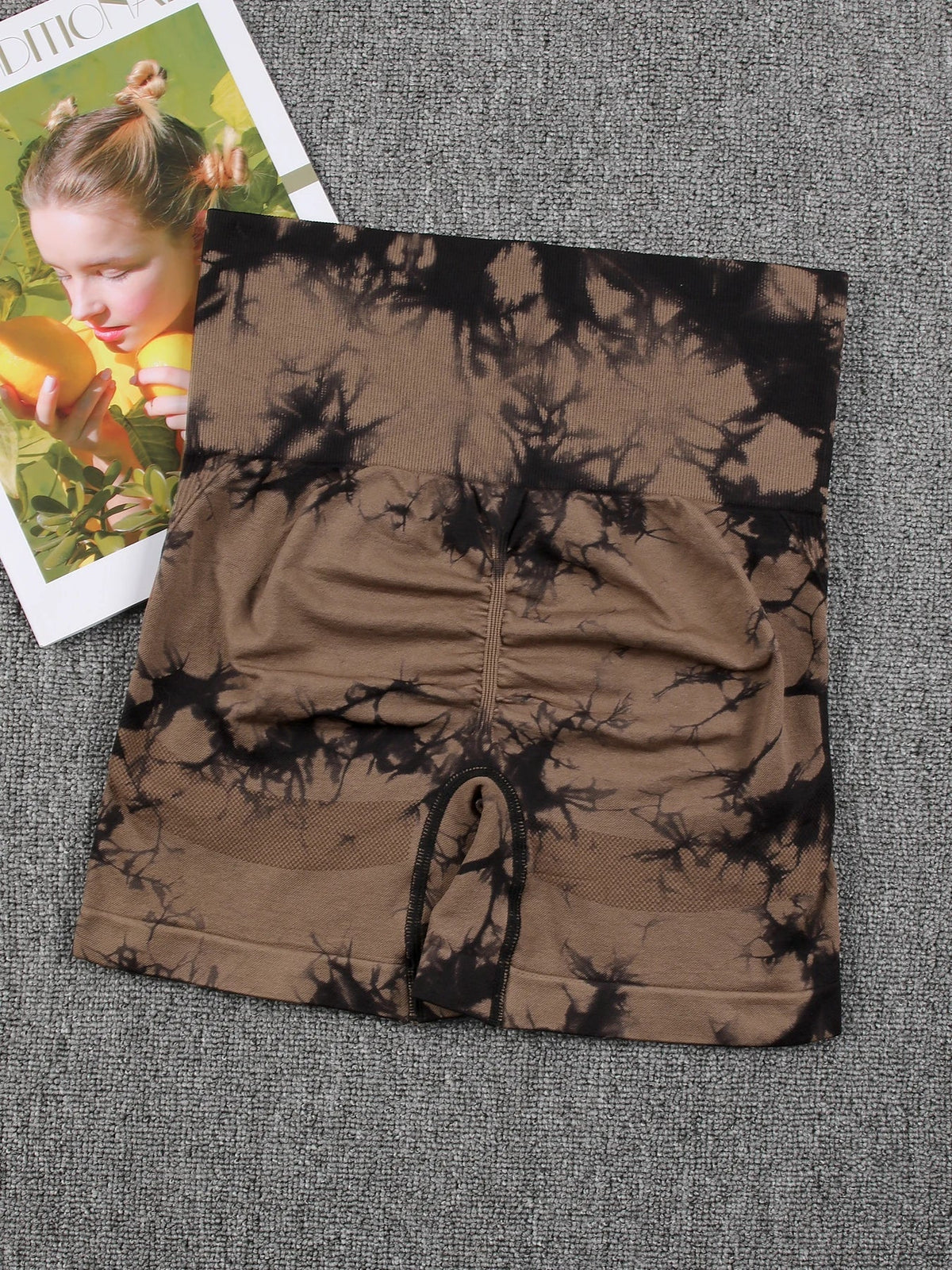 Short Legging Sem Costura - Tie Dye