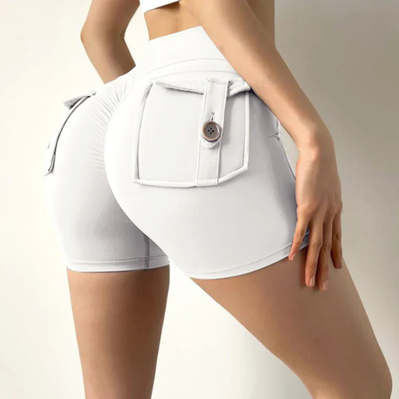Short Legging Sem Costura - Com Bolso