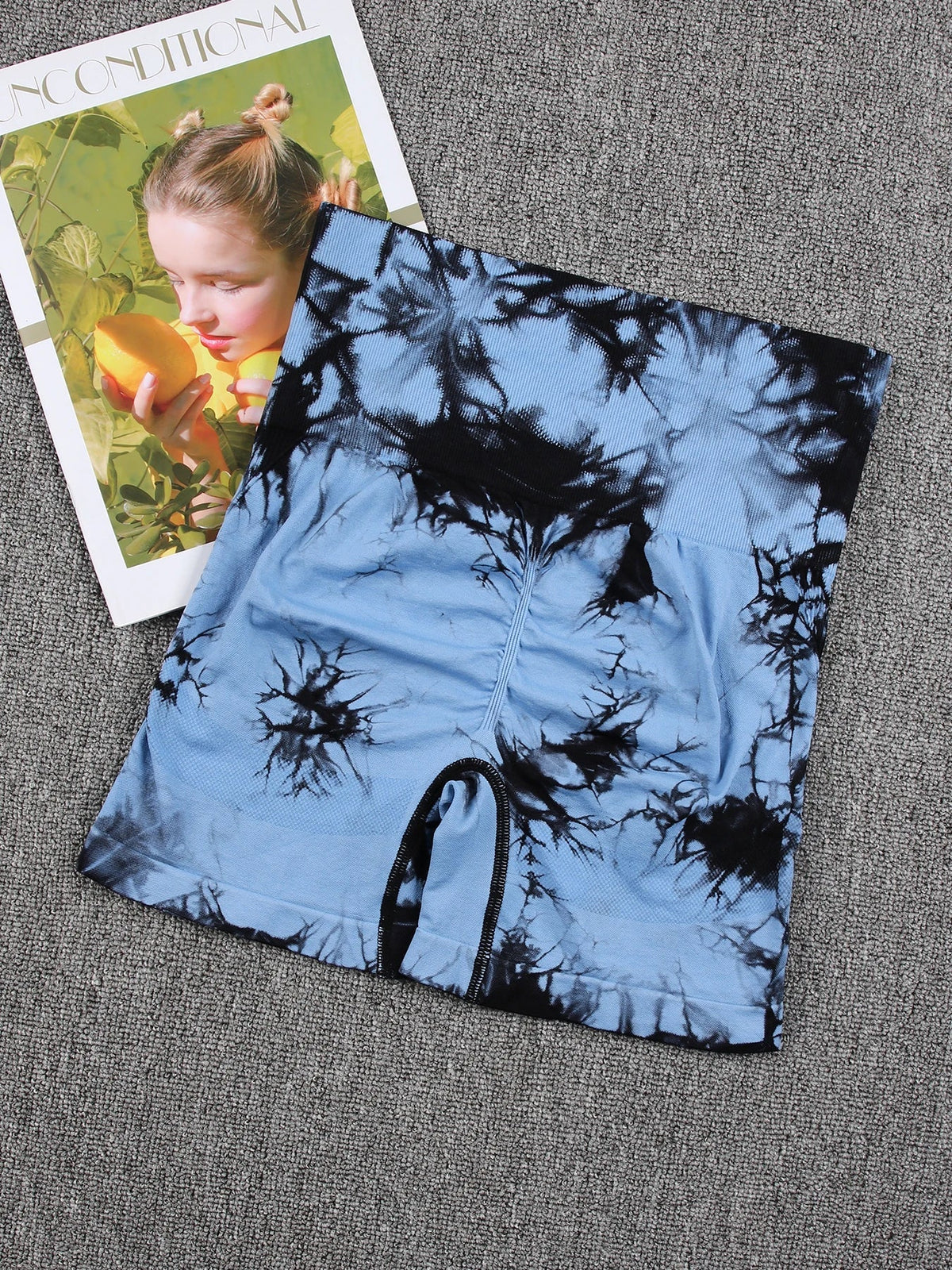Short Legging Sem Costura - Tie Dye