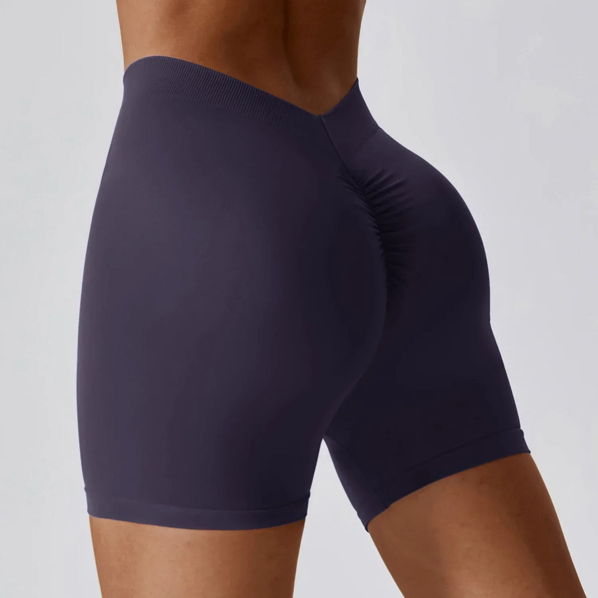 Short Legging Sem Costura com Cintura V