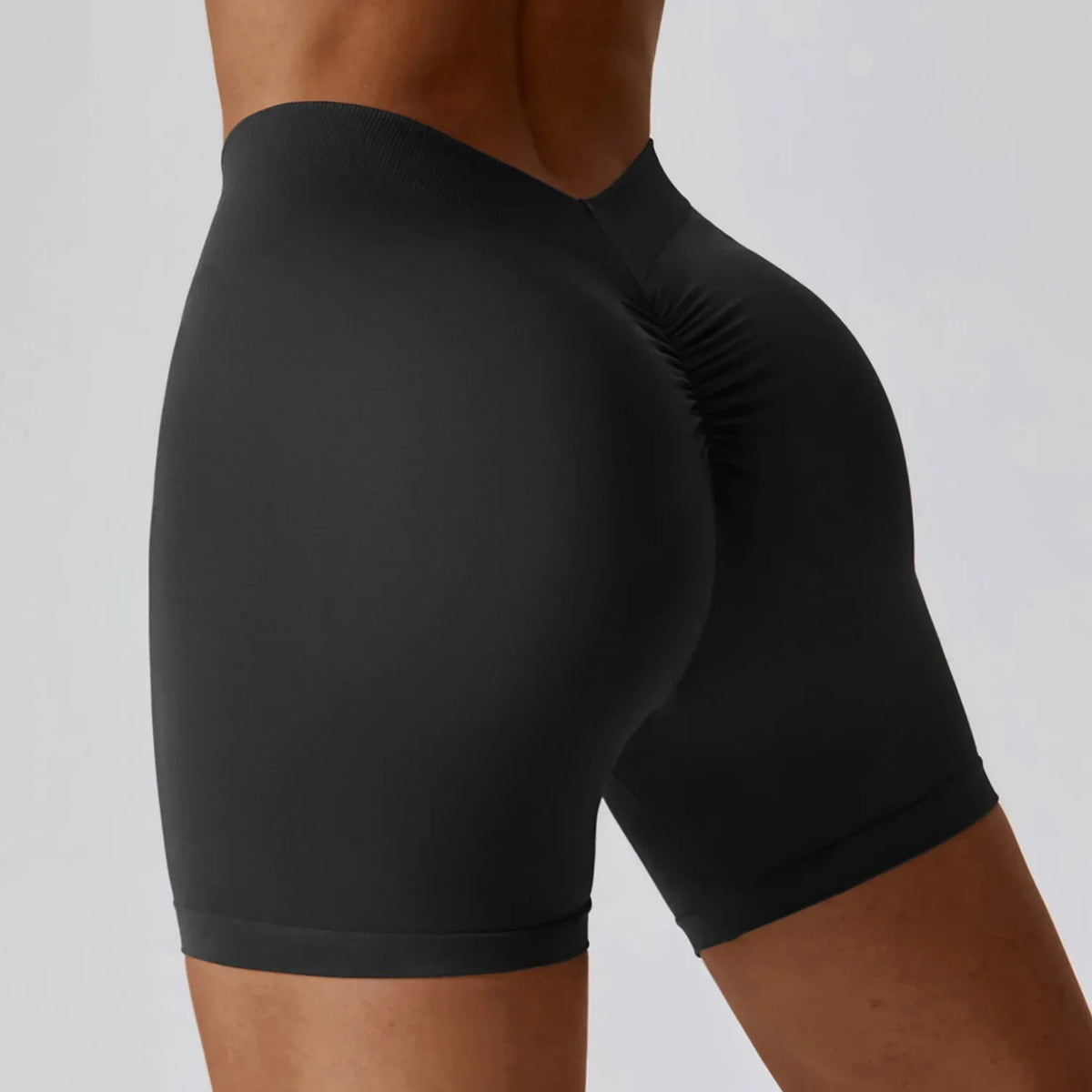 Short Legging Sem Costura com Cintura V