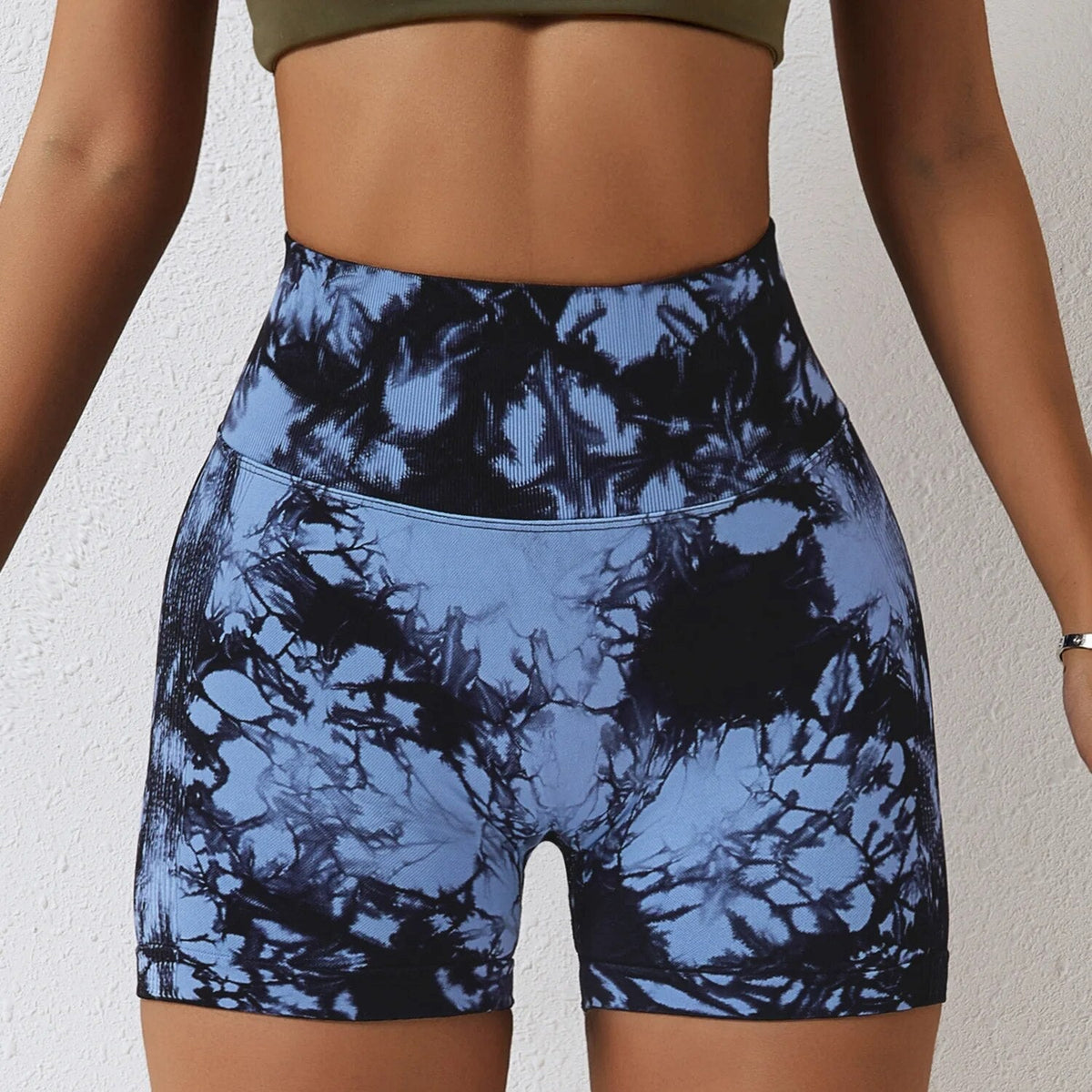 Short Legging Sem Costura - Tie Dye