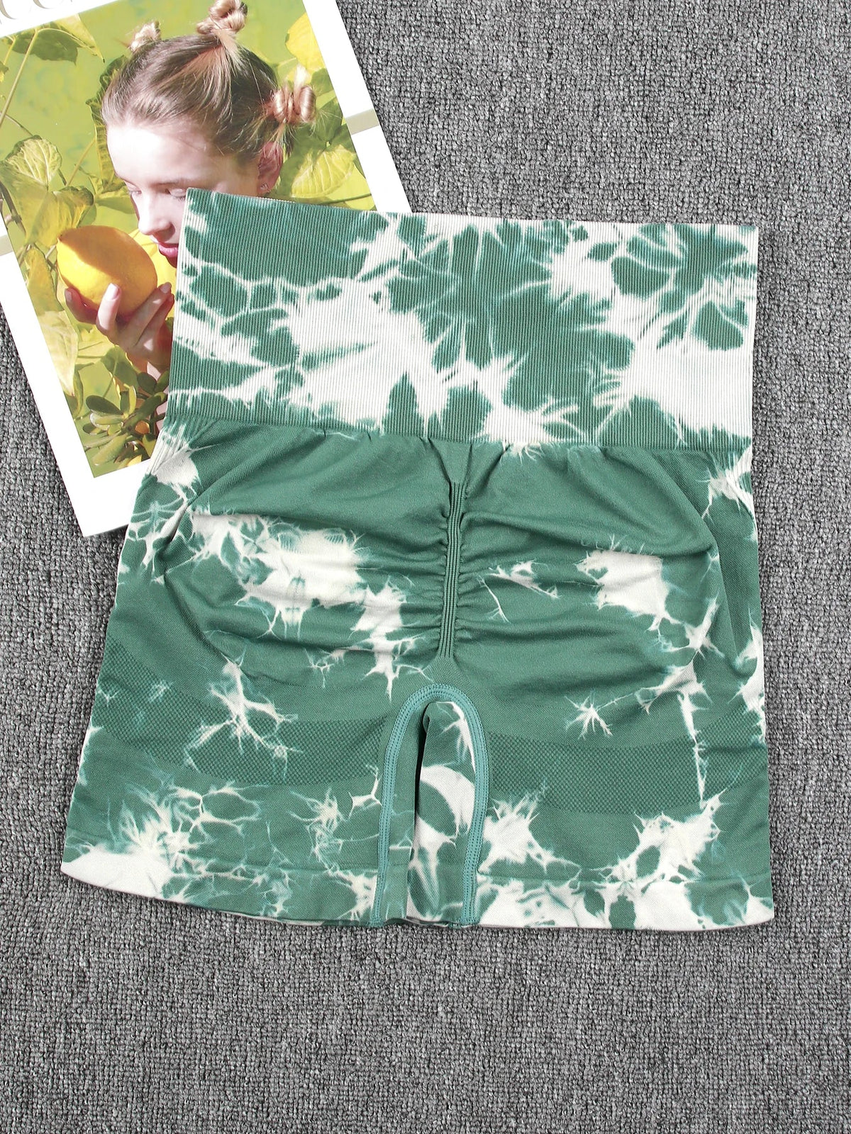 Short Legging Sem Costura - Tie Dye