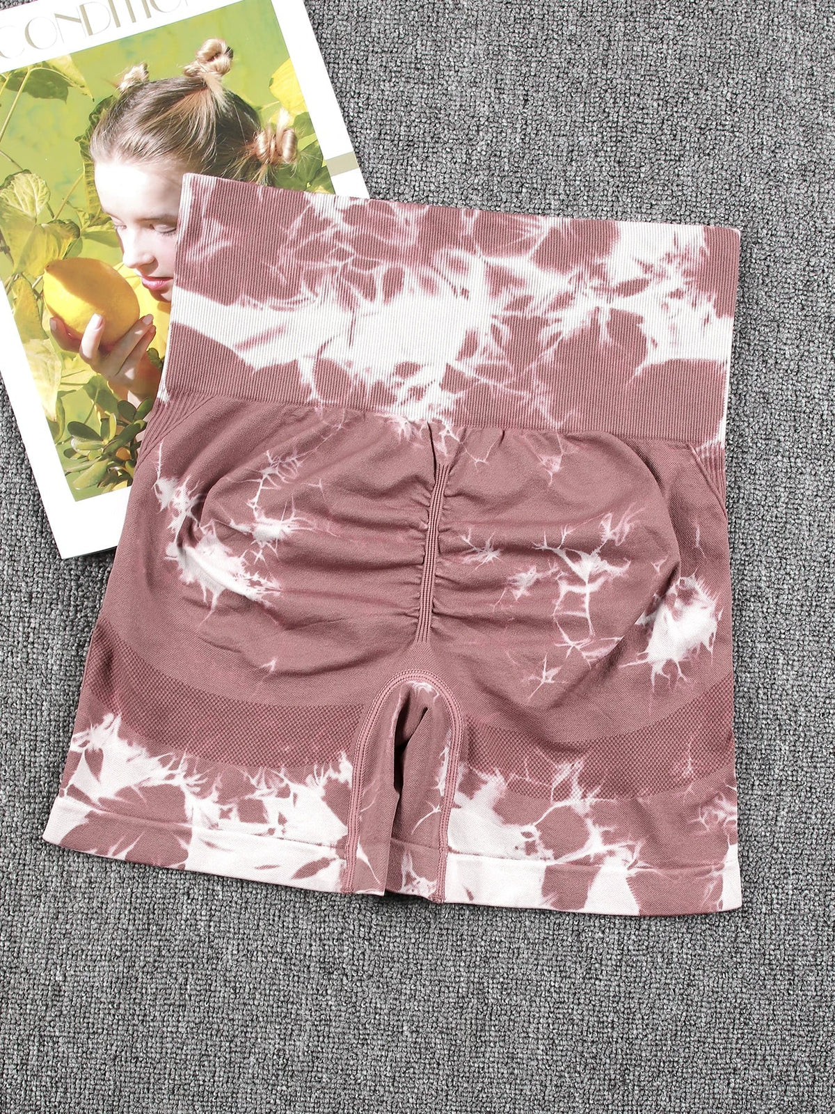 Short Legging Sem Costura - Tie Dye