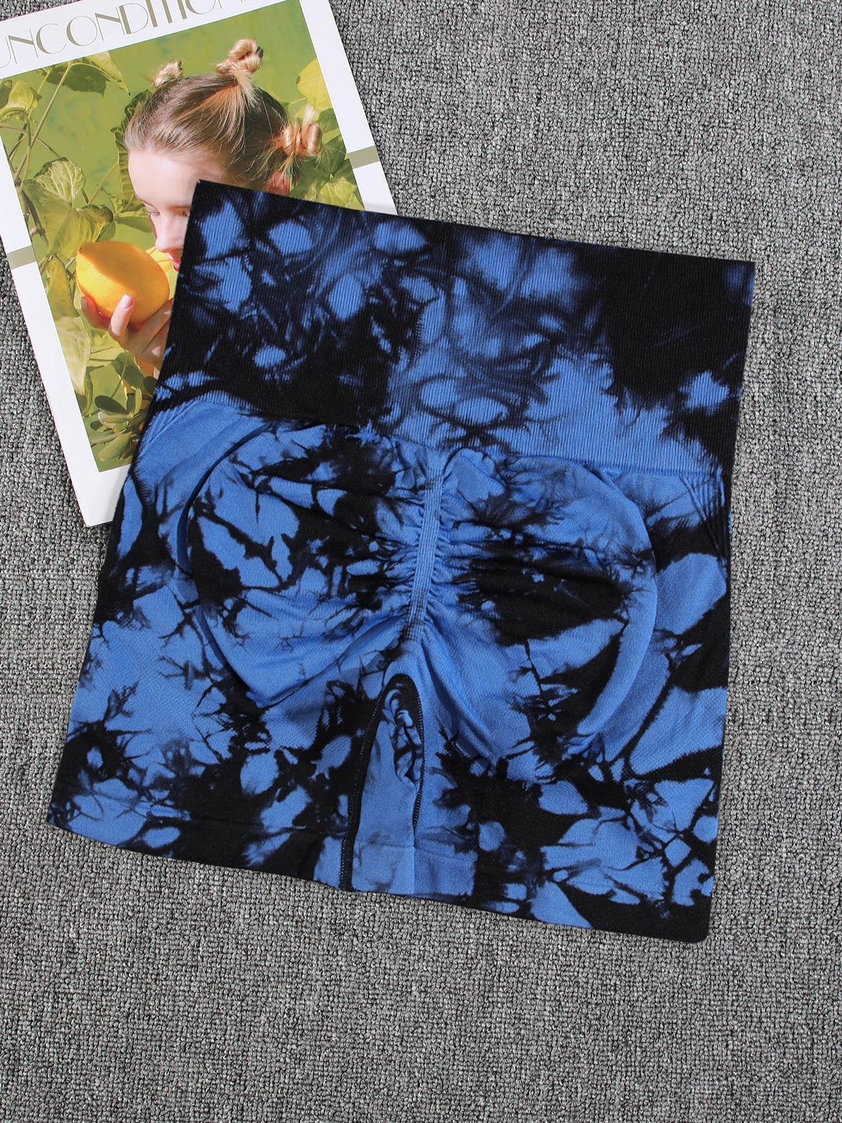 Short Legging Sem Costura - Tie Dye