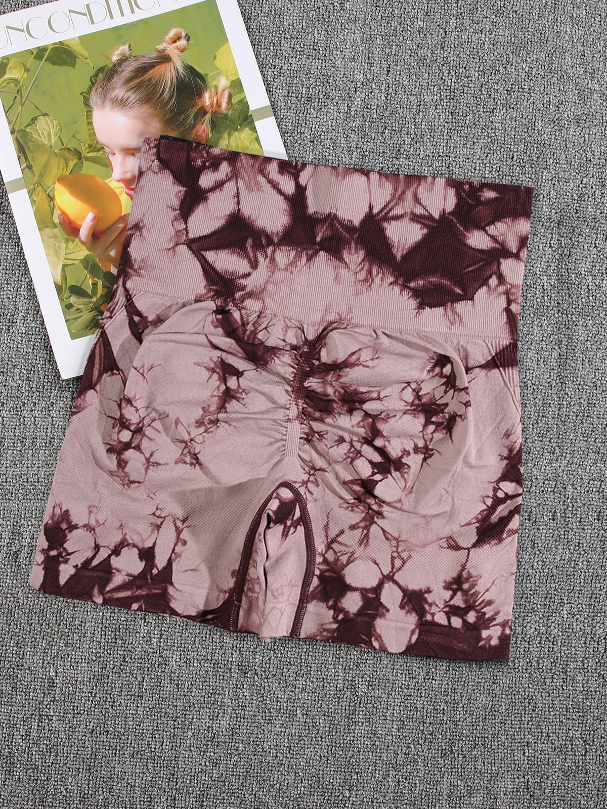 Short Legging Sem Costura - Tie Dye