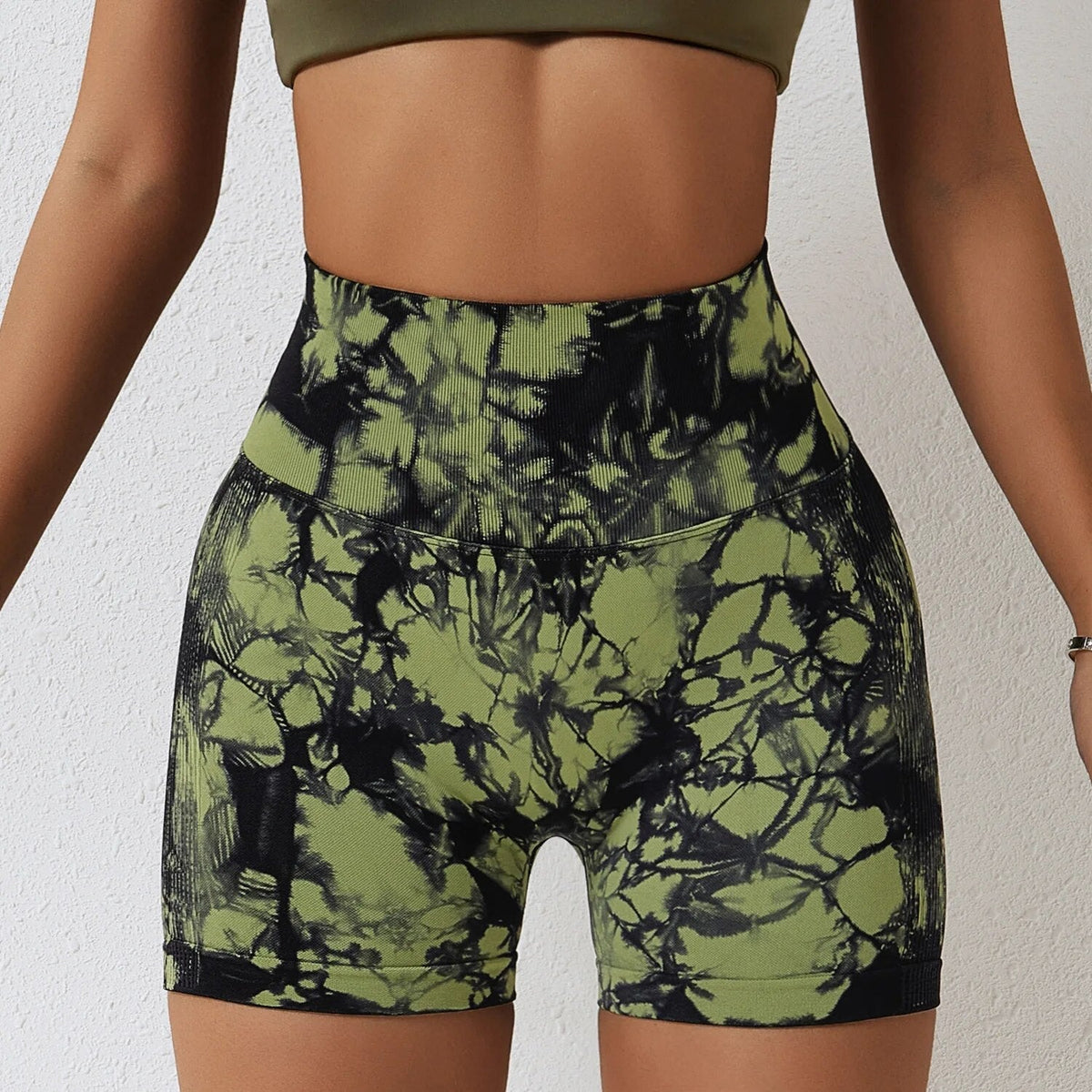 Short Legging Sem Costura - Tie Dye