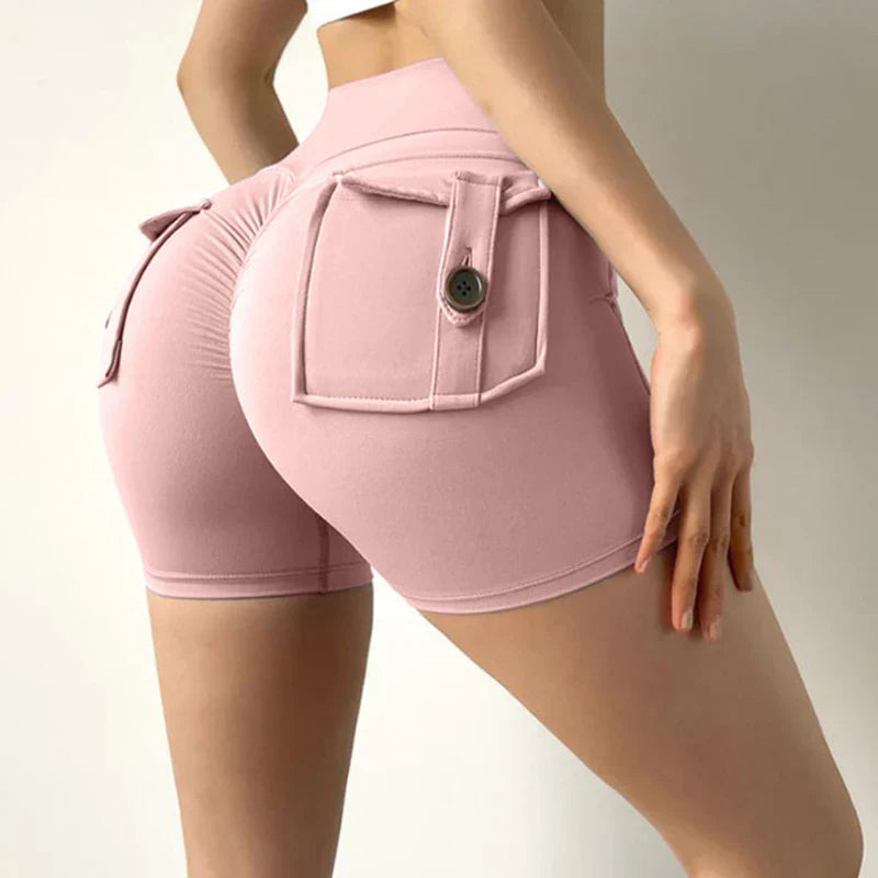 Short Legging Sem Costura - Com Bolso